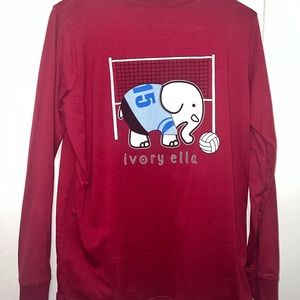 Ivory Ella volleyball long-sleeve